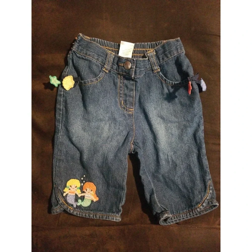 Gymboree mermaid magic capris 12 18 mo